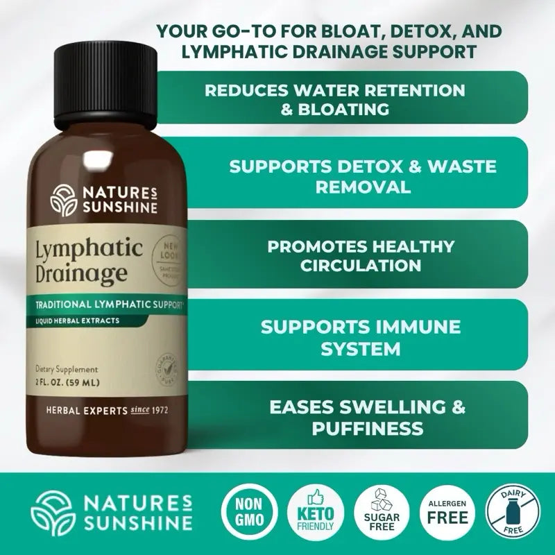 Lymphatic Drainage Detoxify Supplement